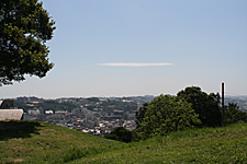 南太田方面の 景色を見ながら深呼吸!