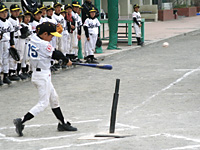 打った! 写真