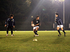 関東学院大ラグビー部の練習風景（関東学院大学釜利谷グラウンド）01