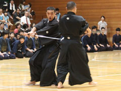 日本剣道形の演技