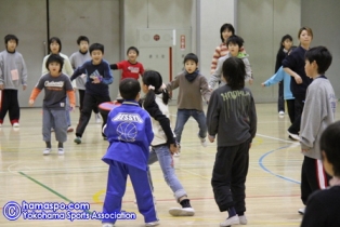 ドッヂビー交流大会では熱戦が繰り広げられました①