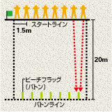 ビーチフラッグス