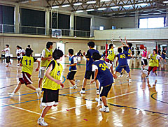 Women's Basketball Club of Kanazawa-Sogo High School in Kanagawa Prefecture