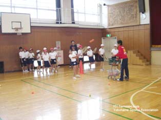 いちょう小学校テニスキャラバン