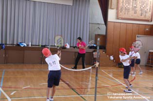 和泉小学校テニスキャラバン