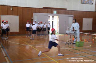 和泉小学校テニスキャラバン