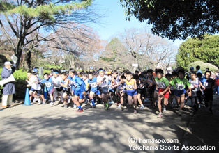 旭区こども自然公園クロスカントリー大会