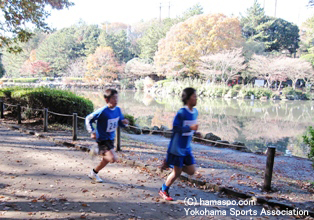 旭区こども自然公園クロスカントリー大会