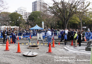 横浜ビー・コルセアーズ・水道局イベントに参加