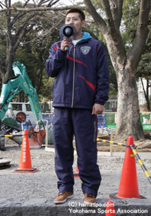 横浜ビー・コルセアーズ・水道局イベントに参加