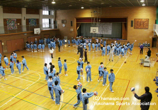 宮田中学校／横浜ビー・コルセアーズ