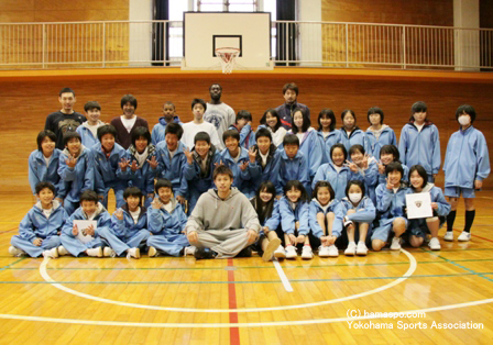 宮田中学校／横浜ビー・コルセアーズ