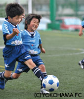 個性を活かしたサッカーを目指す、横浜FCサッカースクールの基本理念
