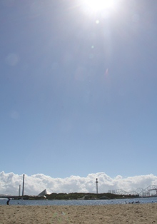 横浜海の公園海水浴場