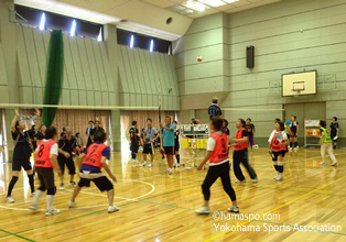 港北区さわやか「ソフトバレーボール交流大会」