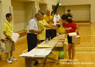 都筑区民交流ソフトバレーボール大会