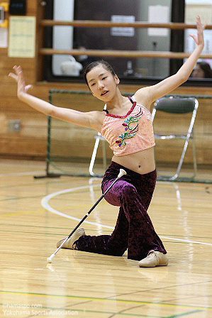 演技の様子