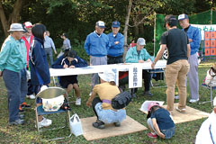 緑区民まつりで体力測定［緑区体育協会］