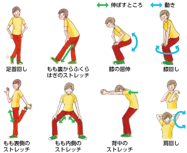 準備体操