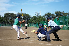 区民スポーツ祭では審判等競技役員として従事