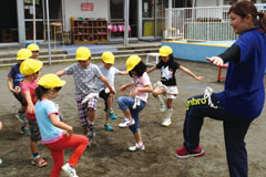 【幼児期における運動習慣の啓発・普及活動…保育園訪問運動指導】