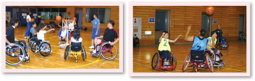 Sports classes for children with disabilities - a project hosted by Yokohama Rapport