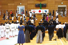 武道フェスティバル開会式