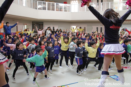 ベイスターズ幼稚園訪問