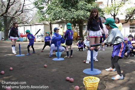 ベイスターズ幼稚園訪問