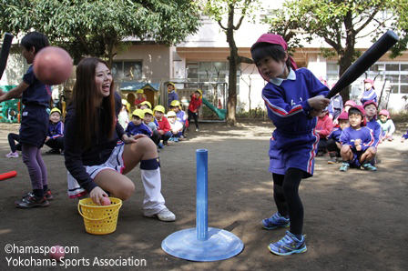 ベイスターズ幼稚園訪問