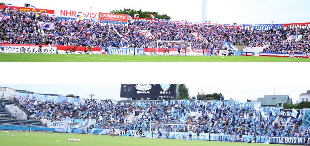 7月11日にサッカー天皇杯 横浜ｆ マリノス対横浜ｆｃ が開催されました 横浜スポーツ情報サイト ハマスポ