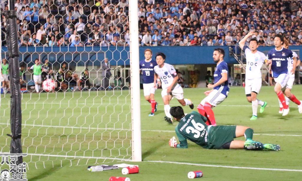 7月11日にサッカー天皇杯 横浜ｆ マリノス対横浜ｆｃ が開催されました 横浜スポーツ情報サイト ハマスポ